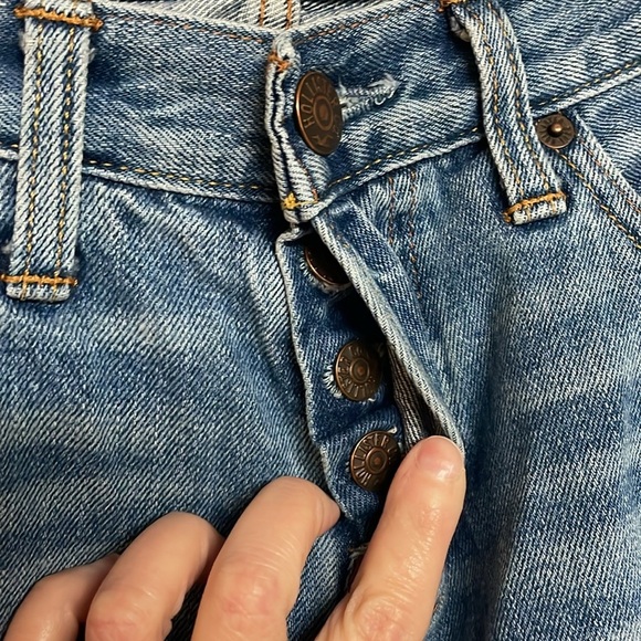 Hollister size W29xL32 boot button fly non distress jean 100% cotton medium wash - Picture 6 of 12